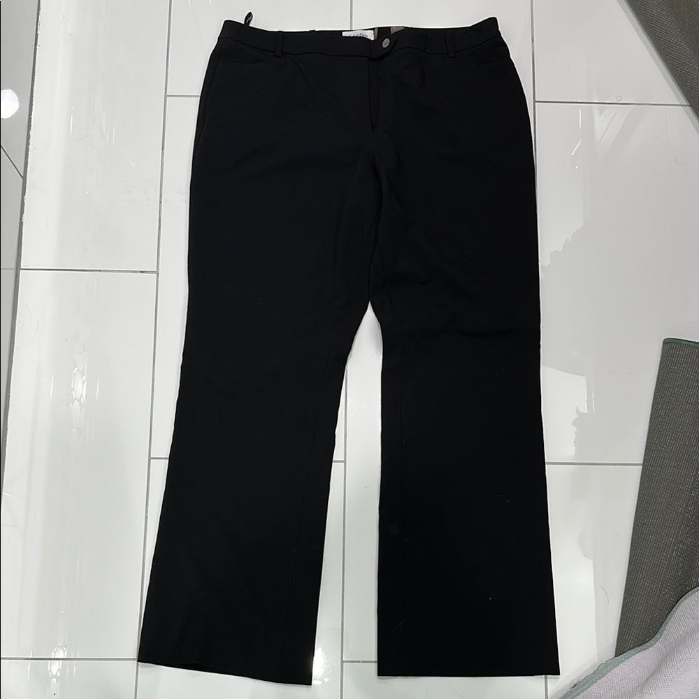 Clavin Klein Women’s Classic Black Trousers